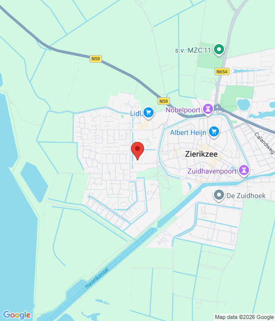 Google maps image for Punkt ratunkowy lekarza rodzinnego Schouwen-Duiveland – Zierikzee