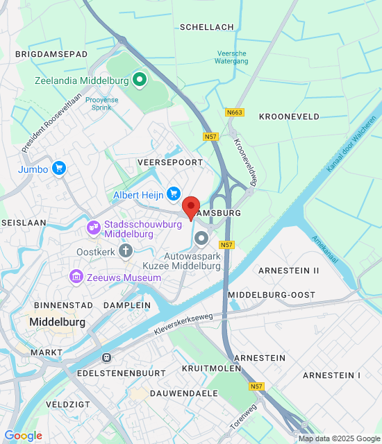 Google maps afbeelding voor Huisartsenspoedpost Walcheren – Middelburg