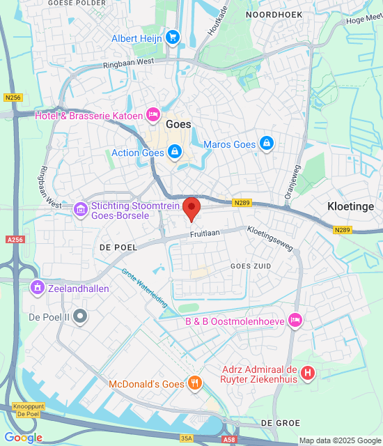 Google maps afbeelding voor Zeeuwse Service Apotheek