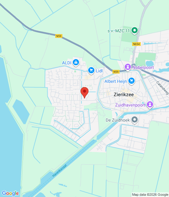 Google maps afbeelding voor Huisartsenspoedpost Schouwen-Duiveland – Zierikzee