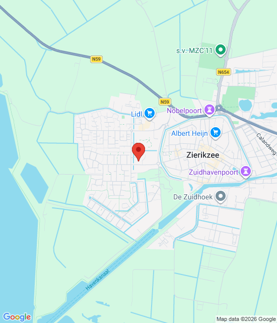 Google maps afbeelding voor Huisartsenspoedpost Schouwen-Duiveland – Zierikzee